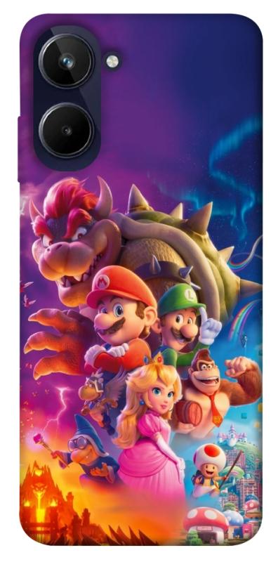 Чехол itsPrint Mario universe для Realme 10 4G, игры, купить оптом с доставкой