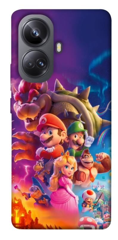Чохол itsPrint Mario universe для Realme 10 Pro+, ігри, купити оптом з доставкою