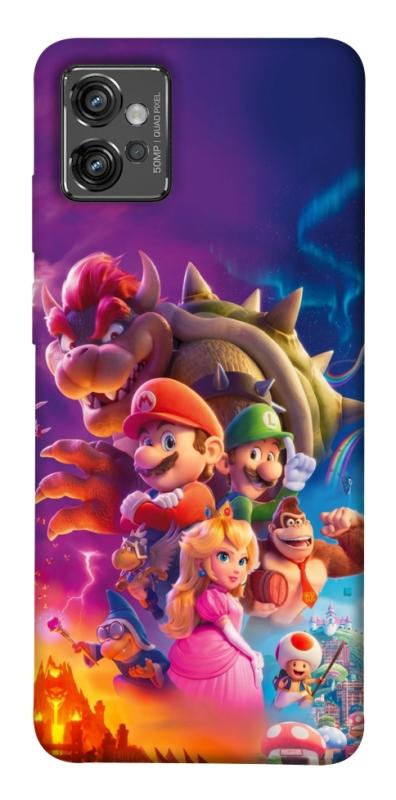 Чохол itsPrint Mario universe для Motorola Moto G32, ігри, купити оптом з доставкою