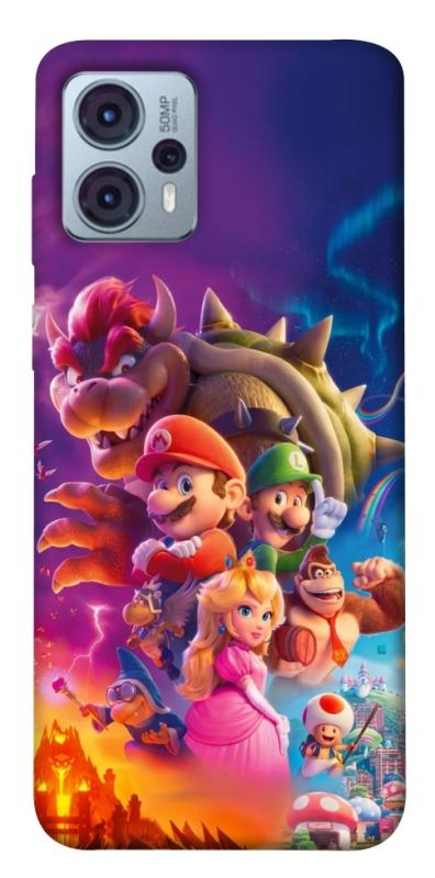 Чехол itsPrint Mario universe для Motorola Moto G23, игры, купить оптом с доставкой