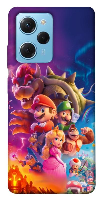 Чохол itsPrint Mario universe для Xiaomi Poco X5 Pro 5G, ігри, купити оптом з доставкою
