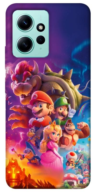 Чохол itsPrint Mario universe для Xiaomi Redmi Note 12 4G, ігри, купити оптом з доставкою