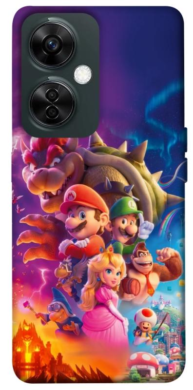 Чохол itsPrint Mario universe для OnePlus Nord CE 3 Lite, ігри, купити оптом з доставкою