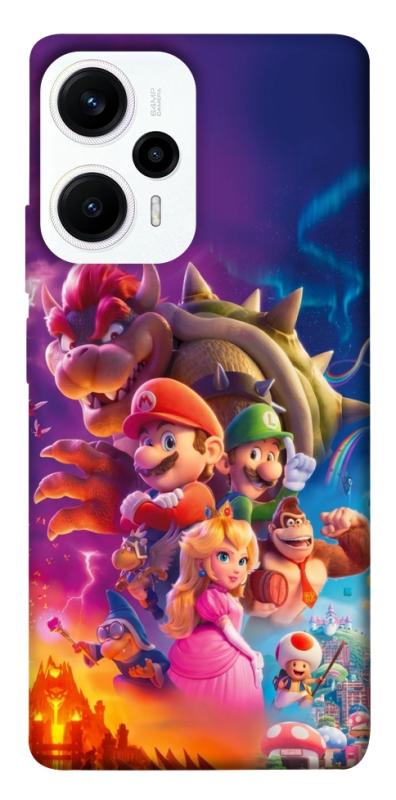 Чохол itsPrint Mario universe для Xiaomi Poco F5 / Note 12 Turbo, ігри, купити оптом з доставкою