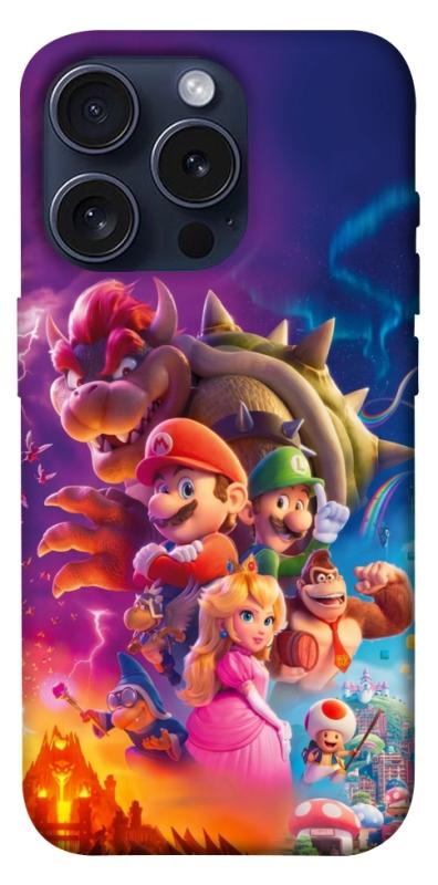 Чохол itsPrint Mario universe для Apple iPhone 15 Pro (6.1"), ігри, купити оптом з доставкою