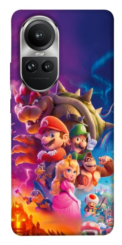Чохол itsPrint Mario universe для Oppo Reno 10, ігри, купити оптом з доставкою
