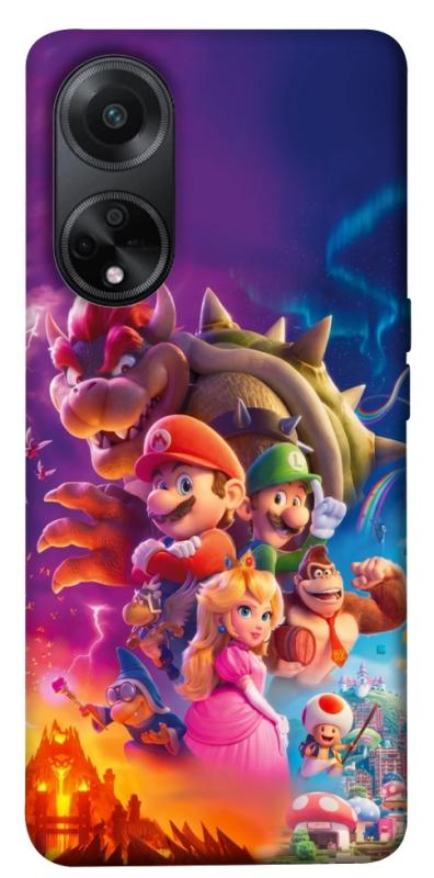 Чохол itsPrint Mario universe для Oppo A58 4G, ігри, купити оптом з доставкою