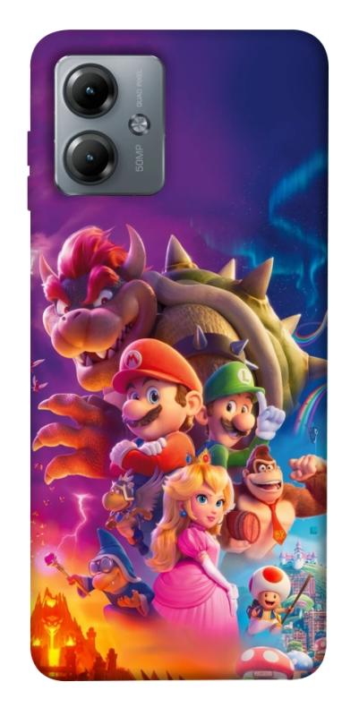 Чохол itsPrint Mario universe для Motorola Moto G14, ігри, купити оптом з доставкою