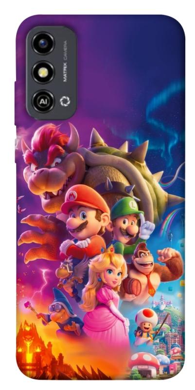 Чохол itsPrint Mario universe для ZTE Blade A53, ігри, купити оптом з доставкою