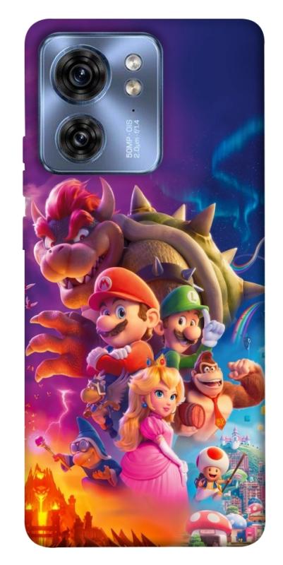 Чохол itsPrint Mario universe для Motorola Edge 40, ігри, купити оптом з доставкою