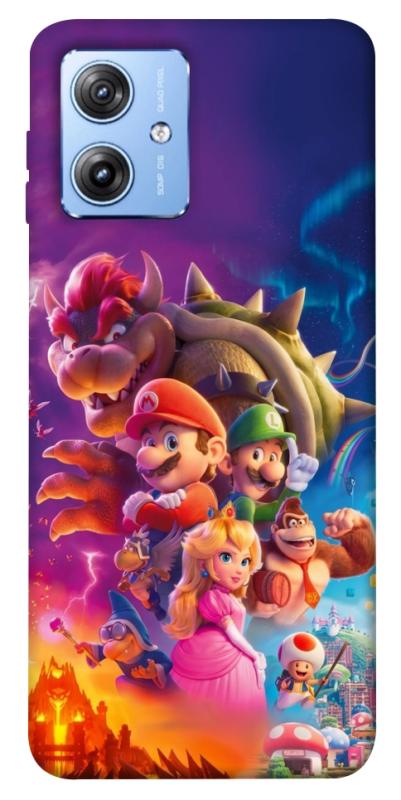 Чохол itsPrint Mario universe для Motorola Moto G84, ігри, купити оптом з доставкою