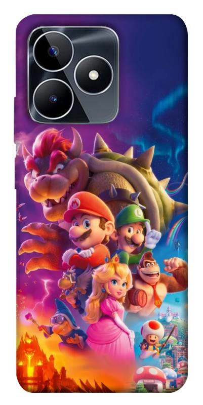 Чехол itsPrint Mario universe для Realme C53, игры, купить оптом с доставкой