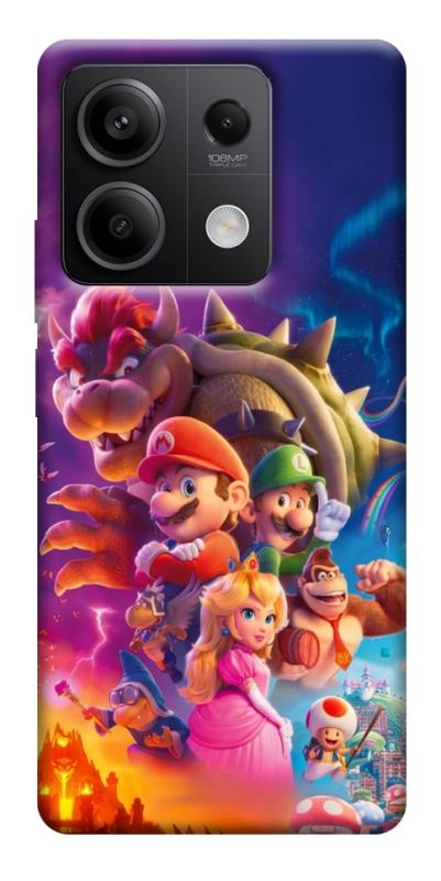 Чохол itsPrint Mario universe для Xiaomi Redmi Note 13 5G, ігри, купити оптом з доставкою