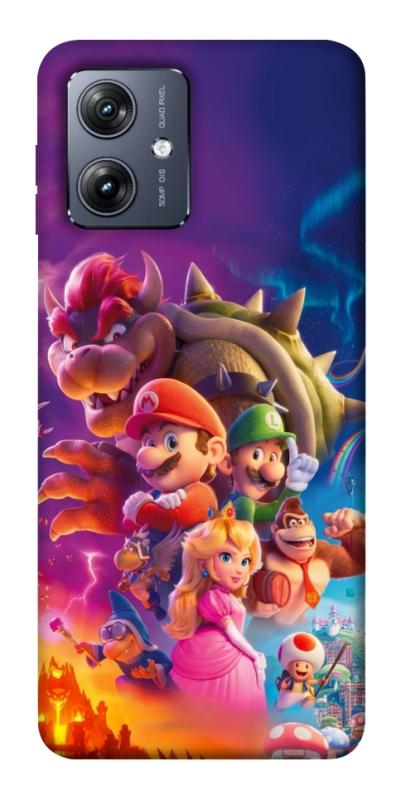 Чохол itsPrint Mario universe для Motorola Moto G54, ігри, купити оптом з доставкою