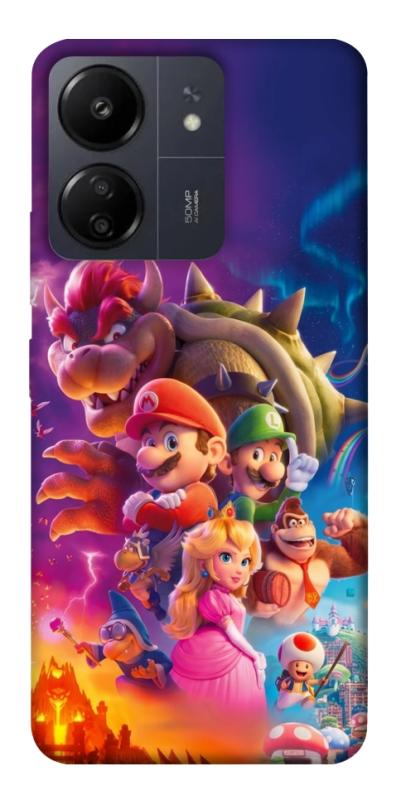 Чохол itsPrint Mario universe для Xiaomi Redmi 13C, ігри, купити оптом з доставкою