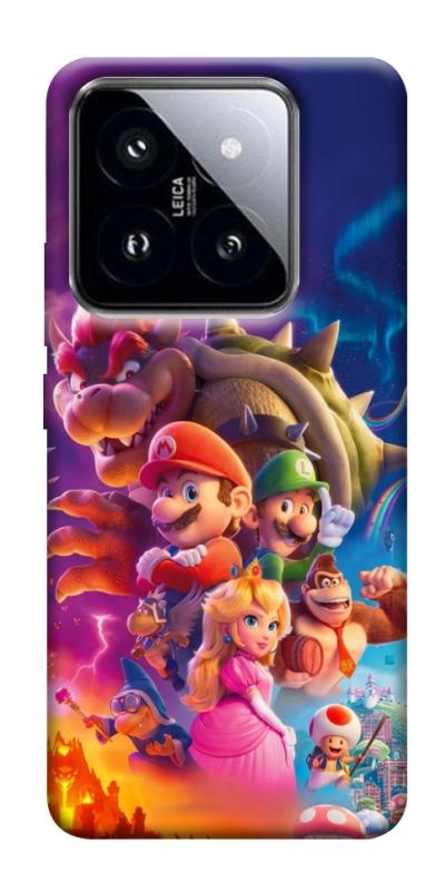 Чохол itsPrint Mario universe для Xiaomi 14 Pro, ігри, купити оптом з доставкою