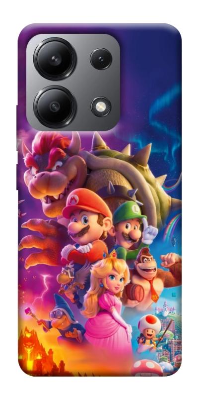 Чохол itsPrint Mario universe для Xiaomi Redmi Note 13 4G, ігри, купити оптом з доставкою