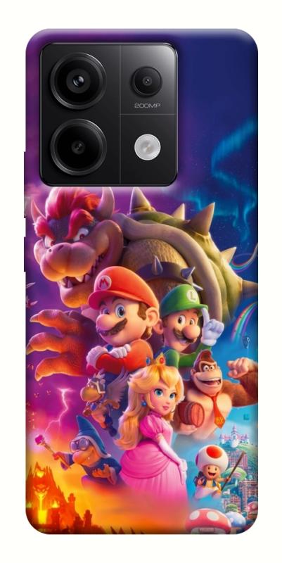 Чохол itsPrint Mario universe для Xiaomi Redmi Note 13 Pro 4G, ігри, купити оптом з доставкою