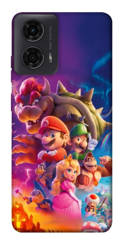 Чохол itsPrint Mario universe для Motorola Moto G24, ігри, купити оптом з доставкою