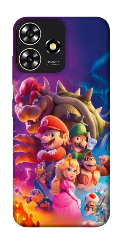 Чохол itsPrint Mario universe для ZTE Blade A73 4G, ігри, купити оптом з доставкою