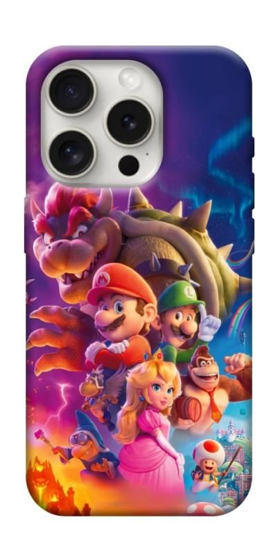 Чохол itsPrint Mario universe для Apple iPhone 16 Pro Max (6.9"), ігри, купити оптом з доставкою