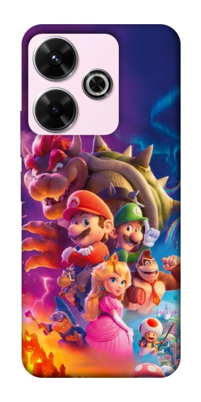 Чохол itsPrint Mario universe для Xiaomi Redmi 13 4G / Poco M6 4G, ігри, купити оптом з доставкою