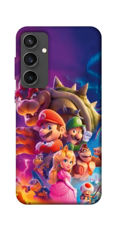 Чохол itsPrint Mario universe для Samsung Galaxy S24 FE, ігри, купити оптом з доставкою