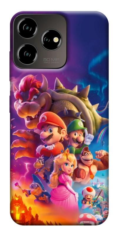 Чехол itsPrint Mario universe для ZTE Blade V50 Desing 4G, игры, купить оптом с доставкой