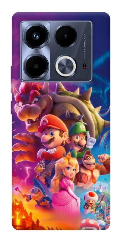 Чохол itsPrint Mario universe для Infinix Note 40 4G, ігри, купити оптом з доставкою