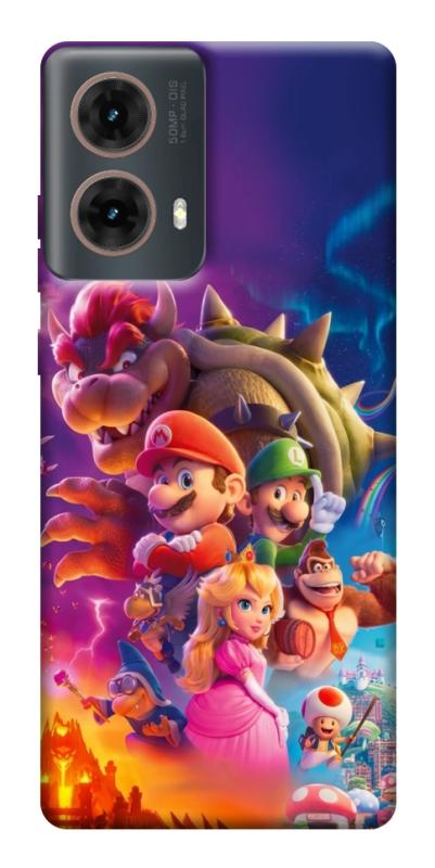 Чохол itsPrint Mario universe для Motorola Moto G85, ігри, купити оптом з доставкою