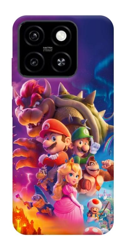 Чохол itsPrint Mario universe для ZTE Blade A55 4G, ігри, купити оптом з доставкою