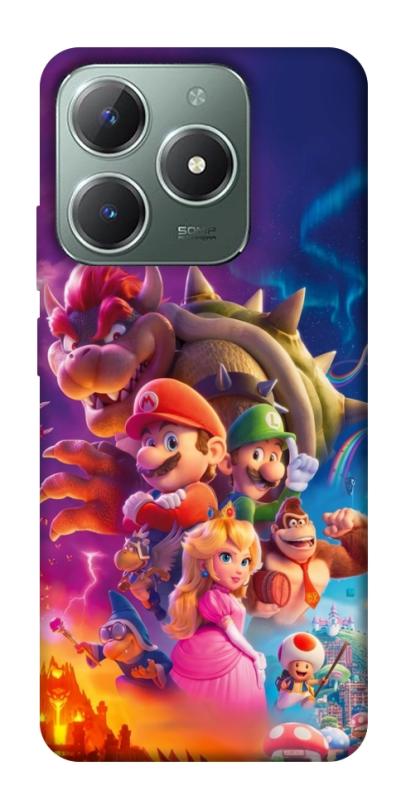 Чехол itsPrint Mario universe для Realme C61 4G, игры, купить оптом с доставкой