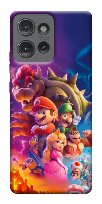 Чохол itsPrint Mario universe для Motorola Edge 50, ігри, купити оптом з доставкою