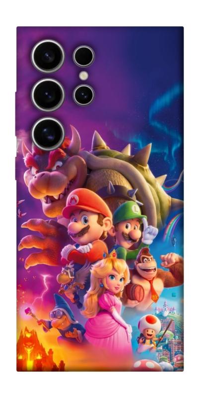 Чехол itsPrint Mario universe для Samsung Galaxy S25 Ultra, игры, купить оптом с доставкой