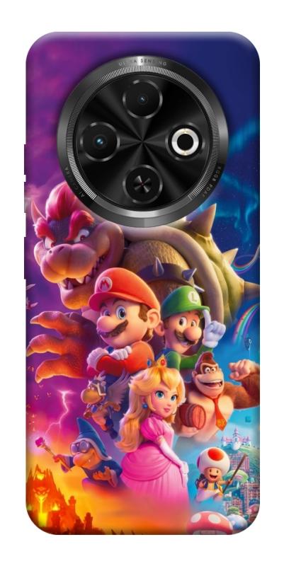 Чохол itsPrint Mario universe для TECNO Spark 30C, ігри, купити оптом з доставкою