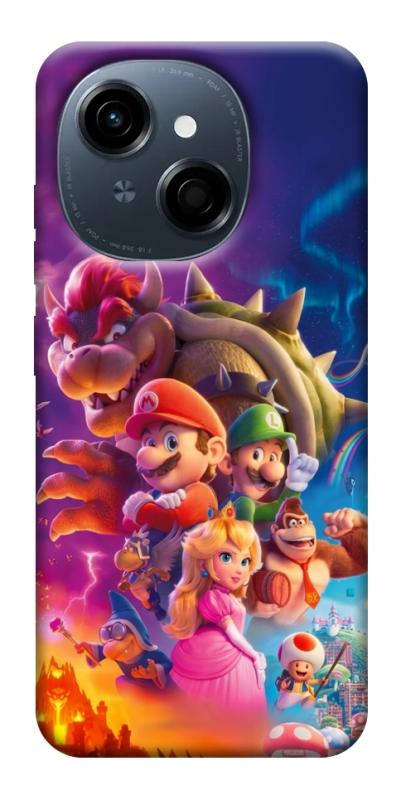 Чохол itsPrint Mario universe для TECNO Spark Go 1, ігри, купити оптом з доставкою