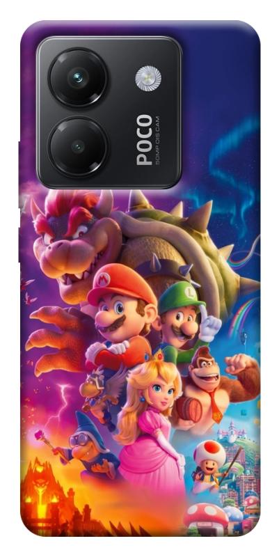 Чохол itsPrint Mario universe для Xiaomi Poco M7 Pro 5G, ігри, купити оптом з доставкою