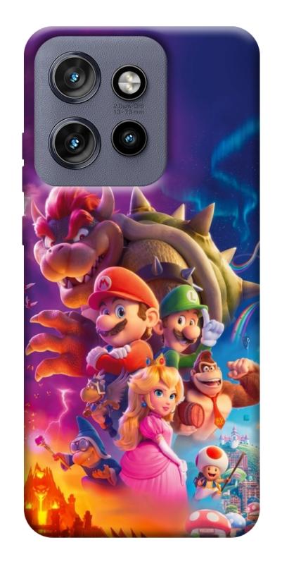 Чехол itsPrint Mario universe для Motorola Edge 50 Neo, игры, купить оптом с доставкой