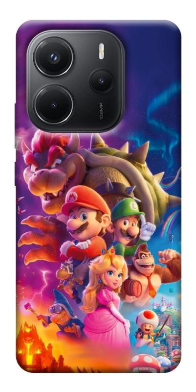 Чехол itsPrint Mario universe для Xiaomi Redmi Note 14 4G (Europe version), игры, купить оптом с доставкой