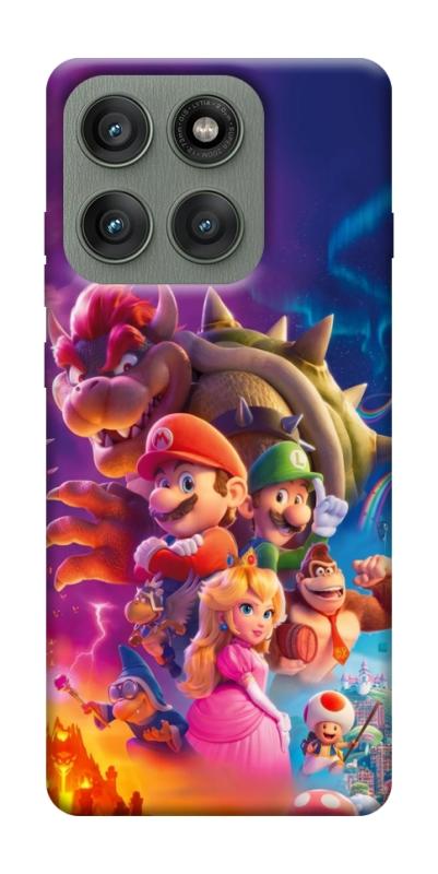 Чохол itsPrint Mario universe для Motorola Edge 60 Pro, ігри, купити оптом з доставкою