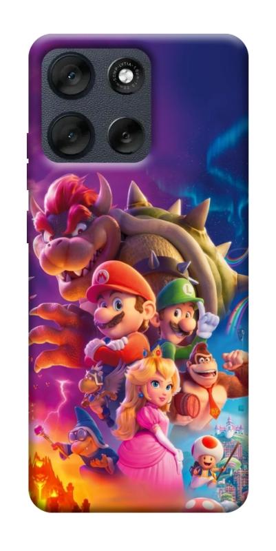 Чохол itsPrint Mario universe для Motorola Moto G56 5G, ігри, купити оптом з доставкою