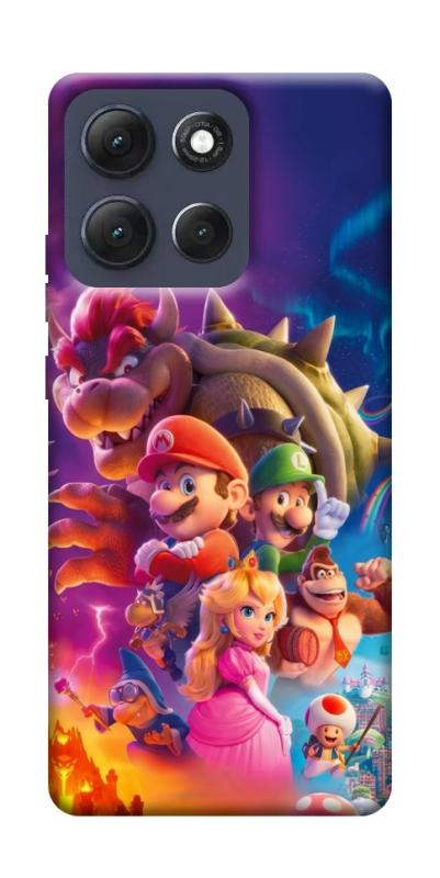 Чохол itsPrint Mario universe для Motorola Moto G86 Power, ігри, купити оптом з доставкою