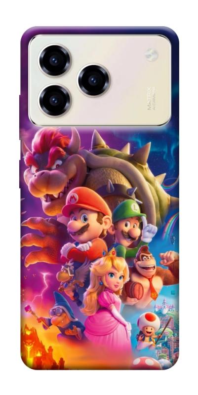 Чохол itsPrint Mario universe для ZTE Blade A76, ігри, купити оптом з доставкою