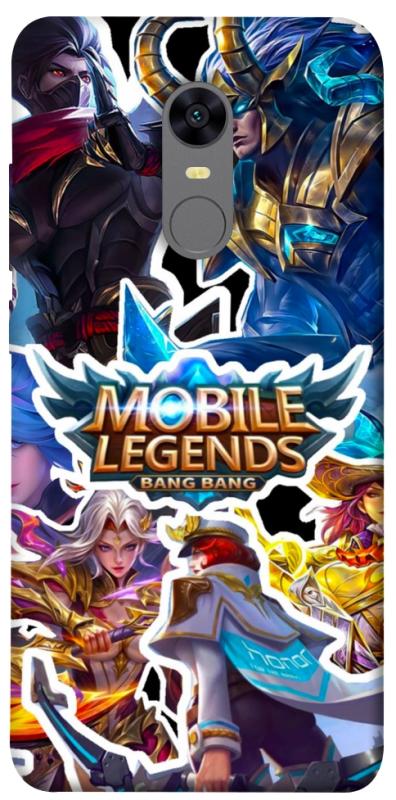 Чехол itsPrint Mobile legends для Xiaomi Redmi 5 Plus / Redmi Note 5 (Single Camera), игры, купить оптом с доставкой