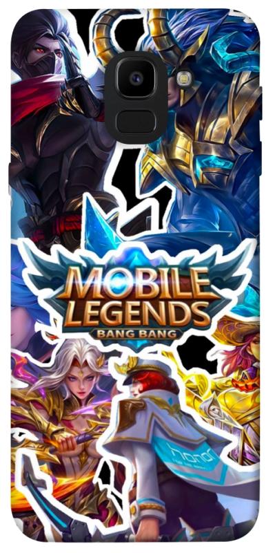 Чохол itsPrint Mobile legends для Samsung J600F Galaxy J6 (2018), ігри, купити оптом з доставкою