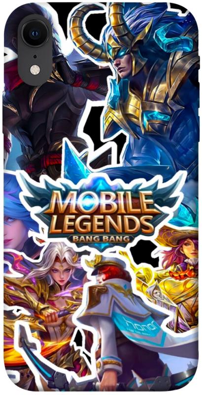 Чехол itsPrint Mobile legends для Apple iPhone XR (6.1"), игры, купить оптом с доставкой