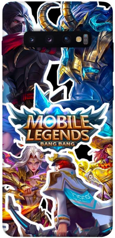 Чехол itsPrint Mobile legends для Samsung Galaxy S10+, игры, купить оптом с доставкой