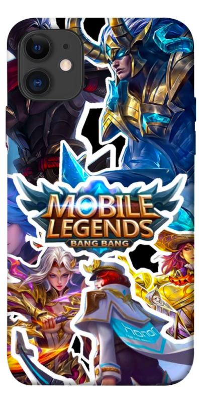 Чехол itsPrint Mobile legends для Apple iPhone 11 (6.1"), игры, купить оптом с доставкой