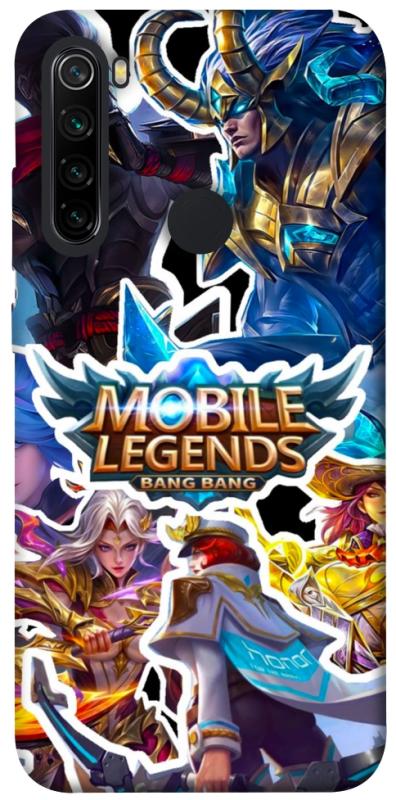 Чехол itsPrint Mobile legends для Xiaomi Redmi Note 8, игры, купить оптом с доставкой