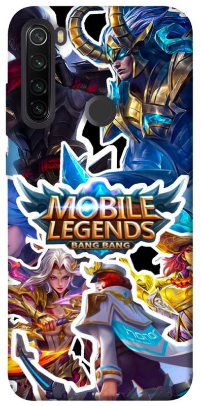 Чехол itsPrint Mobile legends для Xiaomi Redmi Note 8T, игры, купить оптом с доставкой